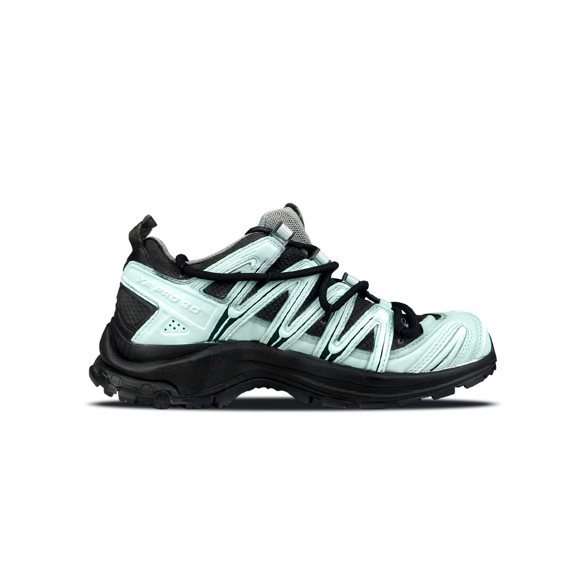 XA PRO 3D Амортизация Поддержка Low top Трейлраннинг Тренировки Беговые кроссовки Unisex Зеленый SALOMON, черный — фото 3