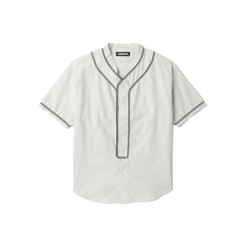 

Вышитая короткая рубашка NEIGHBORHOOD, Ecru