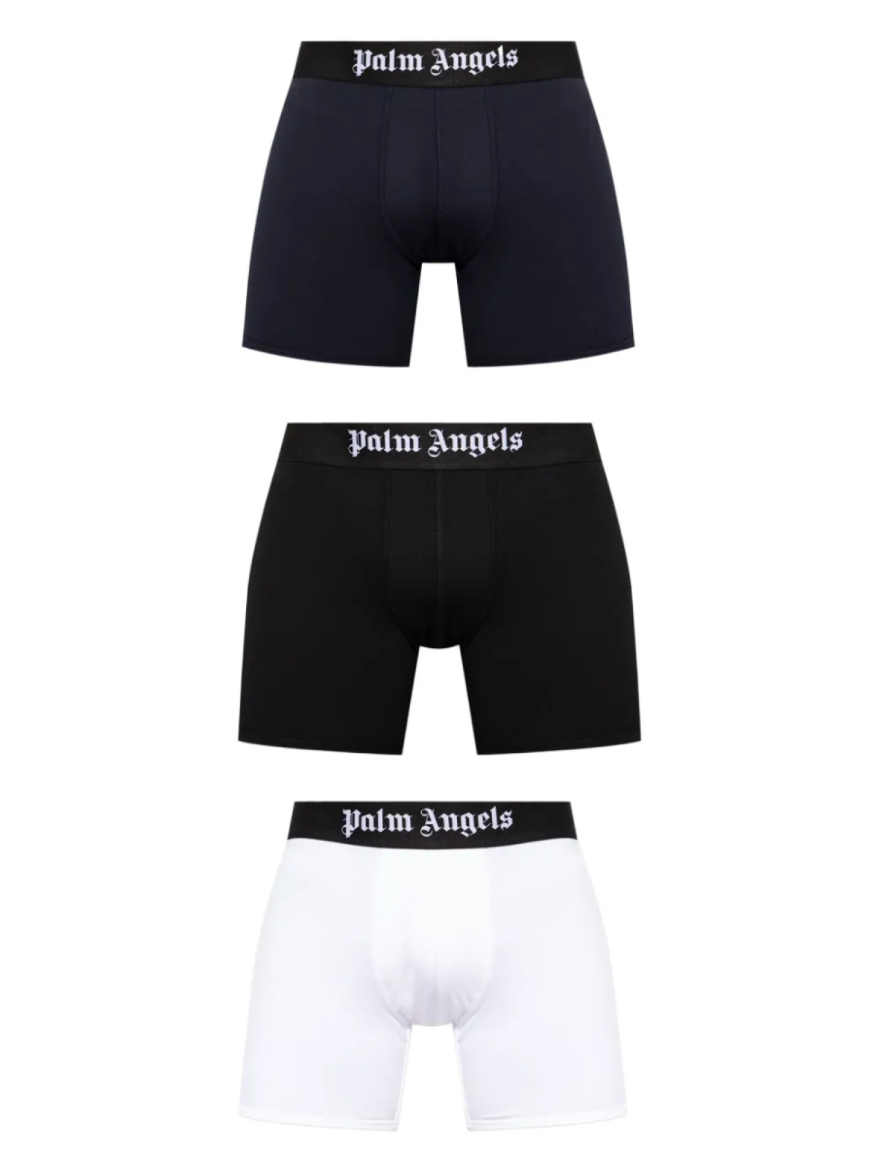 

Боксеры с логотипом Palm Angels на поясе (упаковка из трех штук), белый