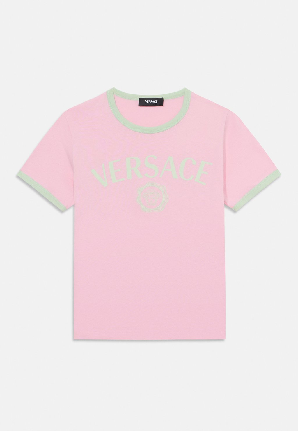 

Футболка с принтом MEDUSA LOGO UNISEX Versace, цвет Pastel Pink/Pastel Mint