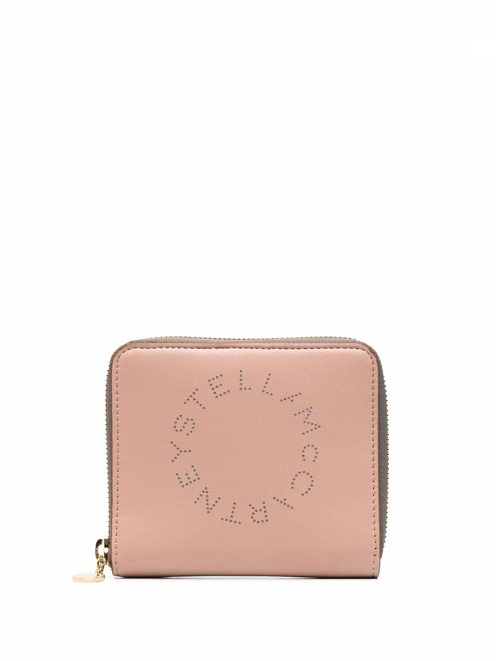 

Кошелек Stella Logo с круговой молнией STELLA MCCARTNEY, розовый