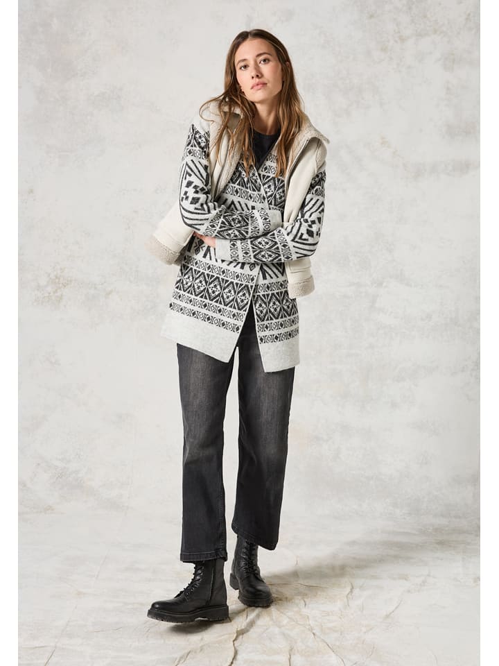 

Кардиган Cecil Cardigan, цвет Grau/Schwarz