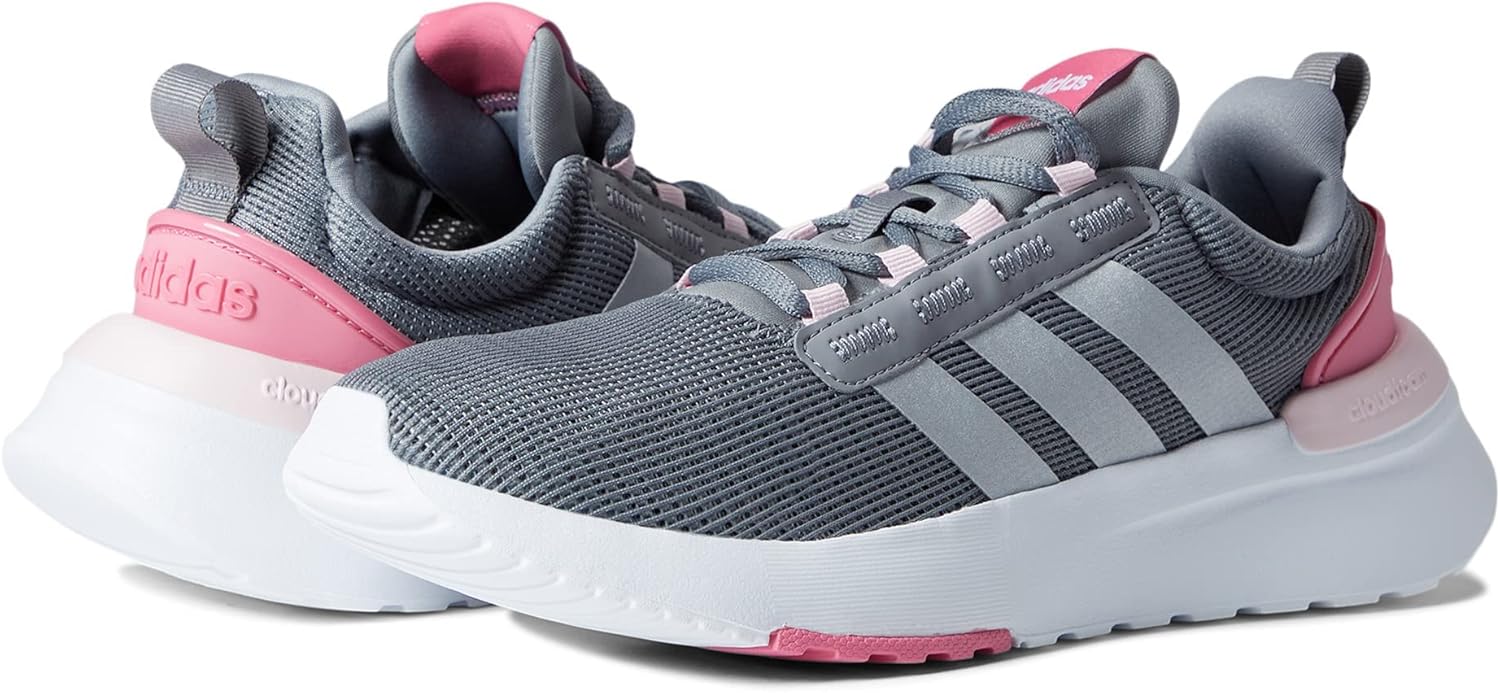 Кроссовки для мальчиков adidas Racer TR21, розовый/серый — фото 2