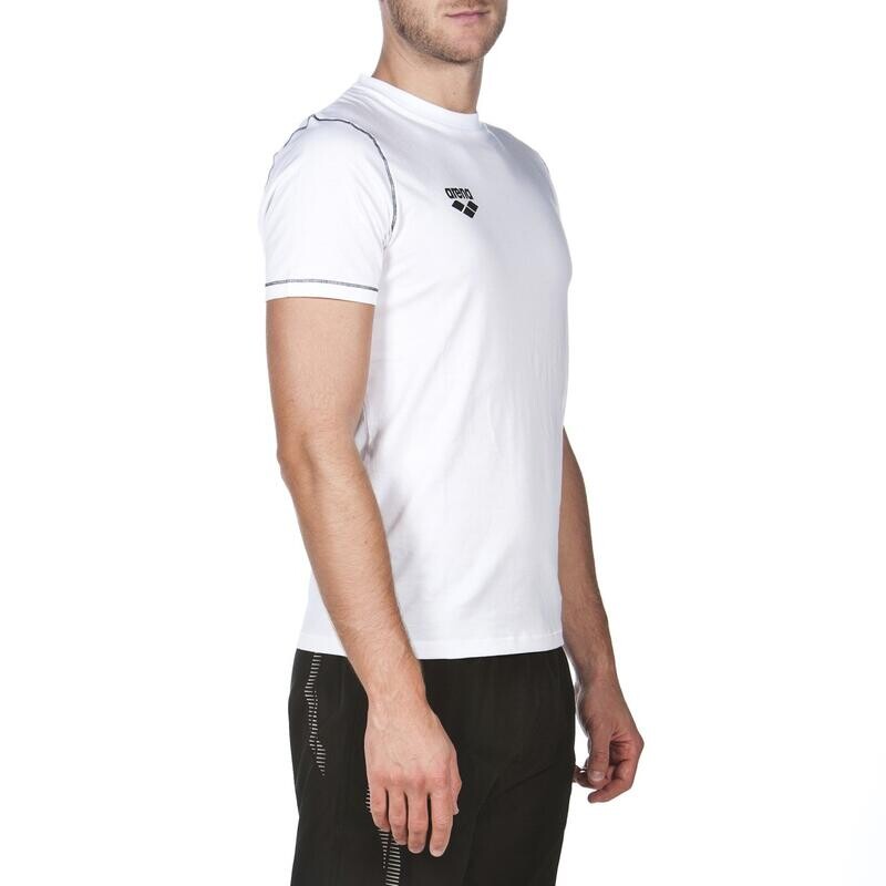 

Мужская футболка Arena TL S/S TEE, цвет weiss