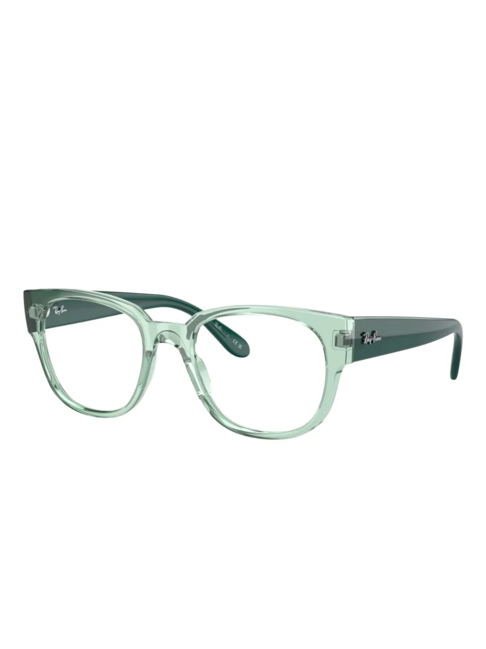 

Прозрачные очки Ray-Ban, зеленый