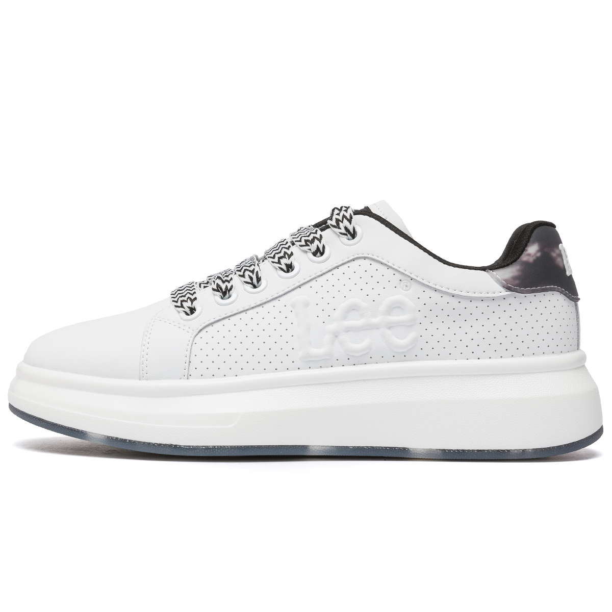 

Дышащие увеличивающие рост низкие скейтборд кроссовки Lee, черные