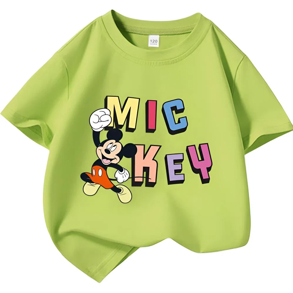 Футболка детская Mickey-D Matcha Green Disney