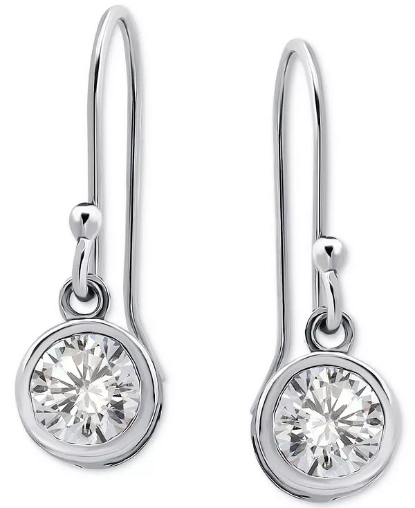 

Серьги-Подвески с кубическим цирконием из стерлингового серебра с 18-каратным золотом, созданные для Macy's Giani Bernini, silver