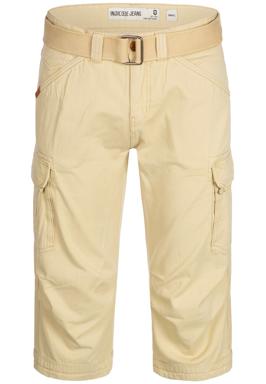 

Обычные брюки- карго INDICODE JEANS Nicolas Check, бежевый