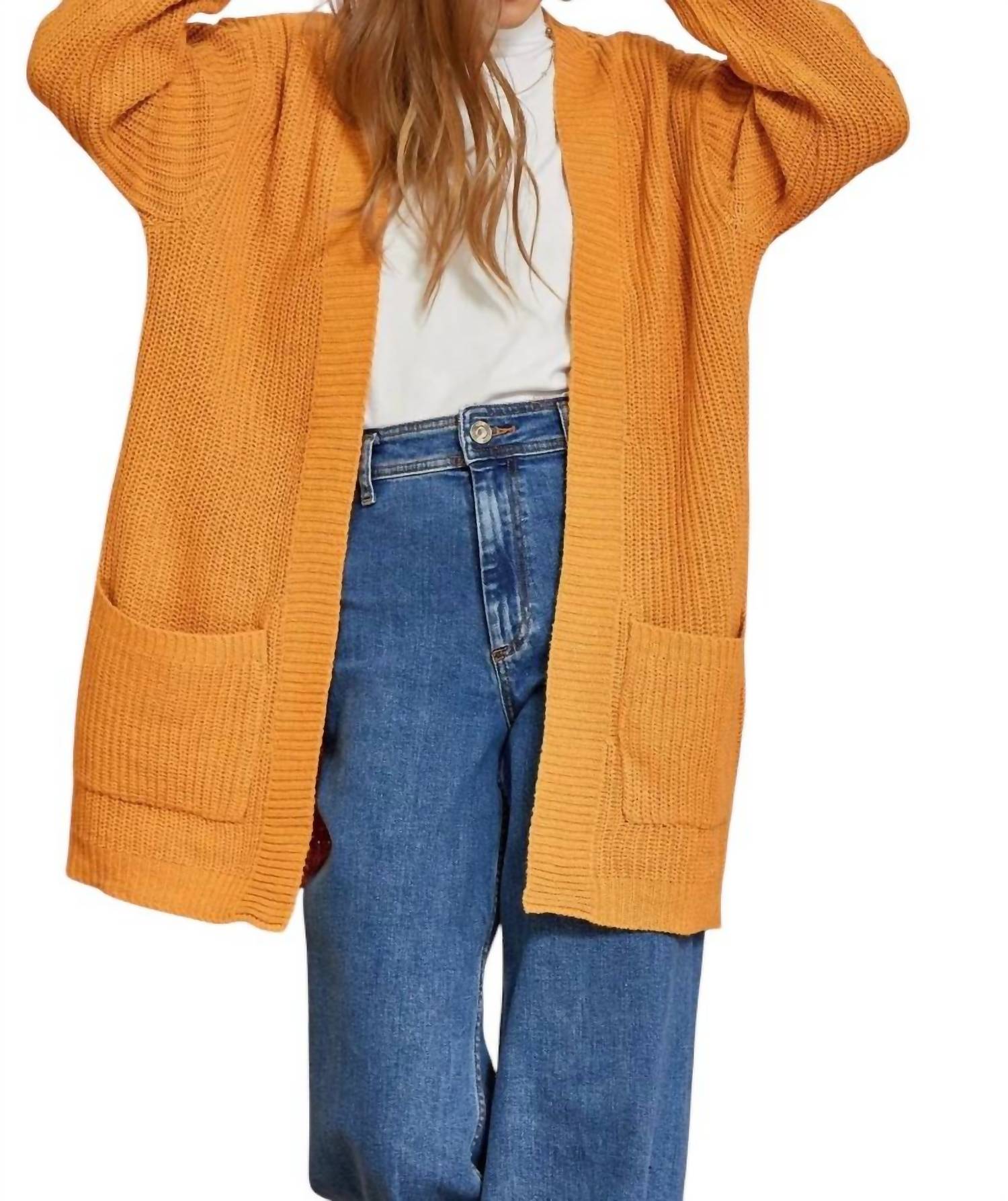 

Кардиган Can't Beat It в цвете Marigold ANDREE BY UNIT