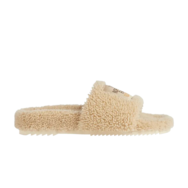 Кроссовки Gucci The North Face x Gucci Wmns Merino Wool Slide Butterscotch, кремовый