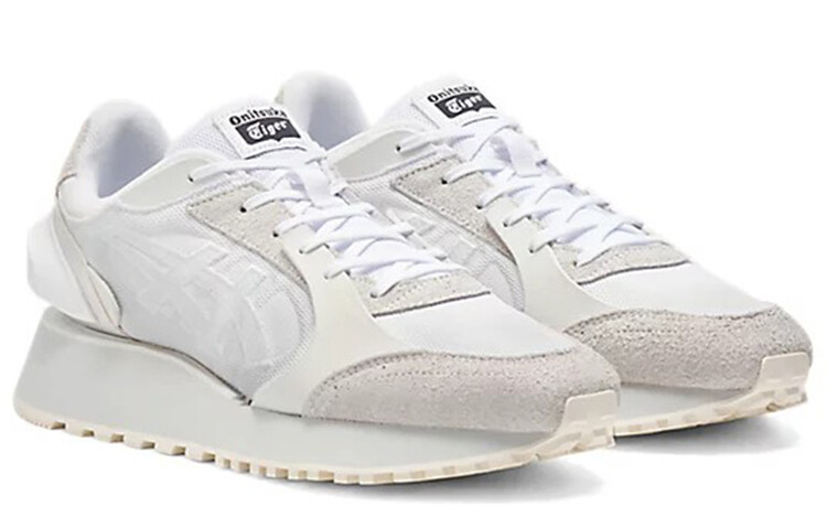 Кроссовки мужские Moage с низким верхом, белые/серые Onitsuka Tiger — фото 3