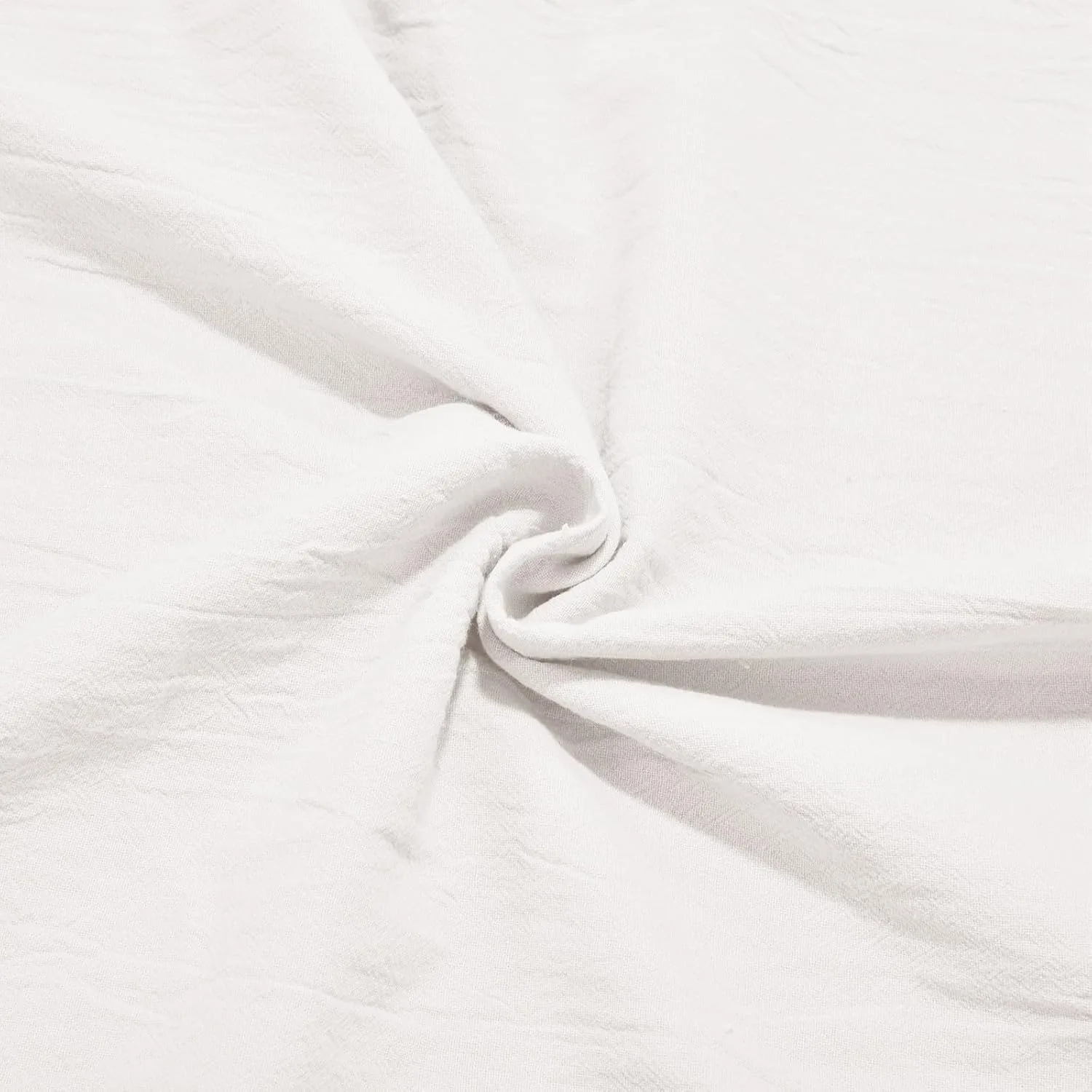 Мужская летняя льняная футболка Plus Size 2025, спортивный свободный крой, модный короткий рукав, повседневная солидная мода для выхода Generic, белый — фото 2