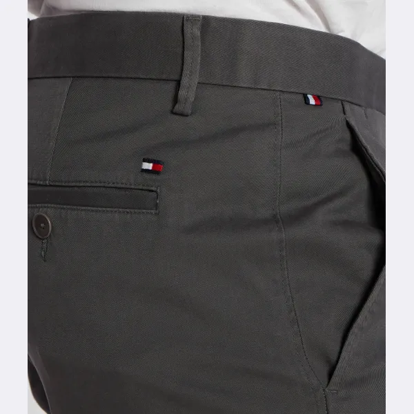 Узкие брюки-чиносы Core Bleecker 1985 Tommy Hilfiger, черный — фото 4