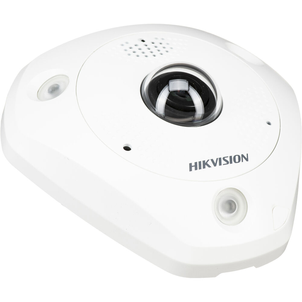 

Hikvision DS-2CD63C5G0E-IVS 12-мегапиксельная уличная сетевая камера Fisheye с функцией ночного видения и обогревателем