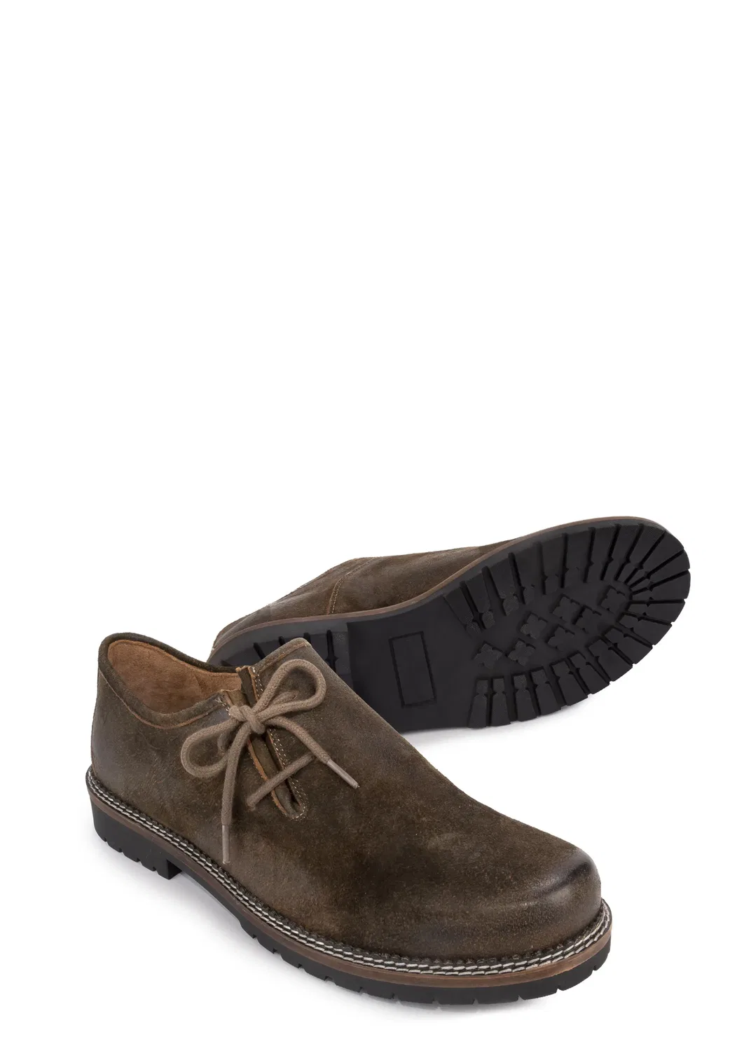 Haferlschuh Tailor из кожи, Stockerpoint, темно-коричневый винтаж — фото 2