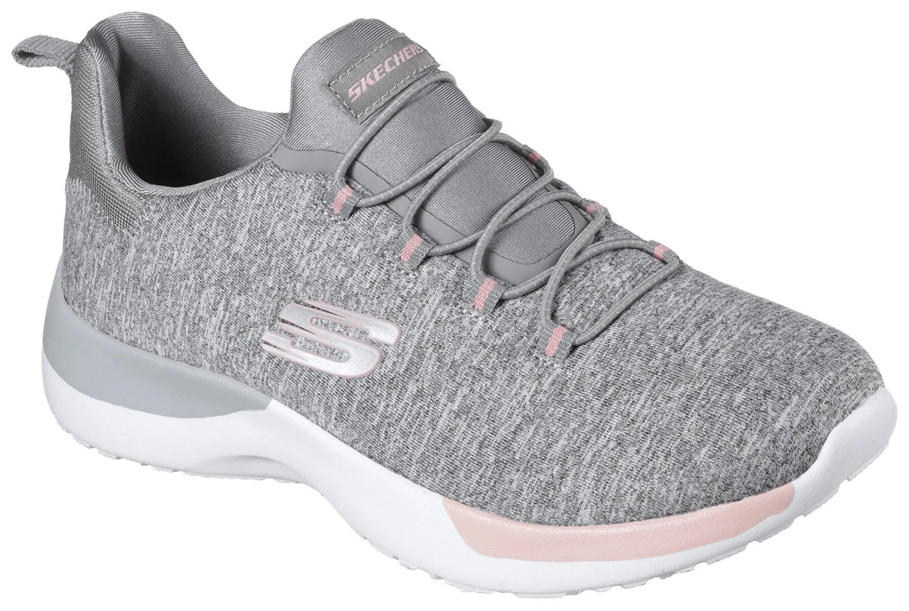 Слипоны Skechers "DYNAMIGHT-BREAK-THROUGH", тренировочная обувь, повседневная обувь с практичной резинкой, цвет Grau-Meliert