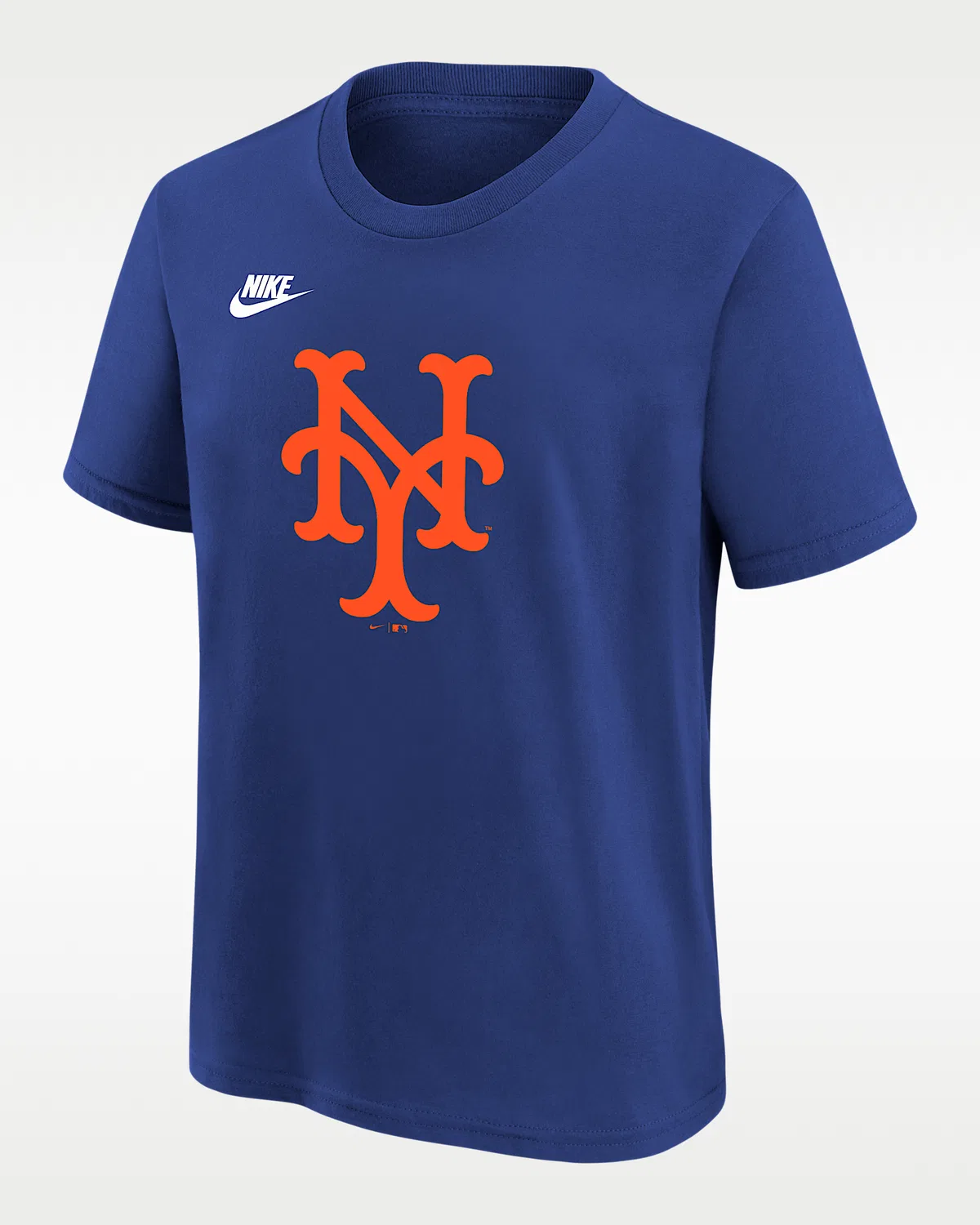 Детская футболка Nike MLB New York Mets Cooperstown Team Logo, Royal