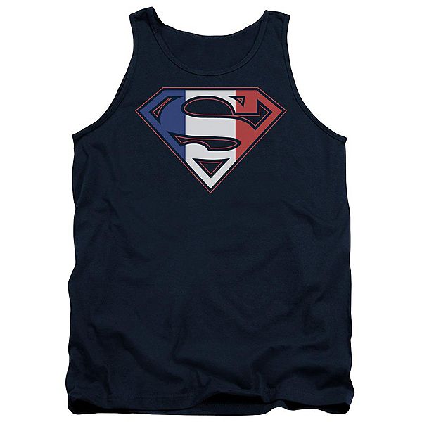 

Футболка-майка Superman french shield для взрослых Licensed Character