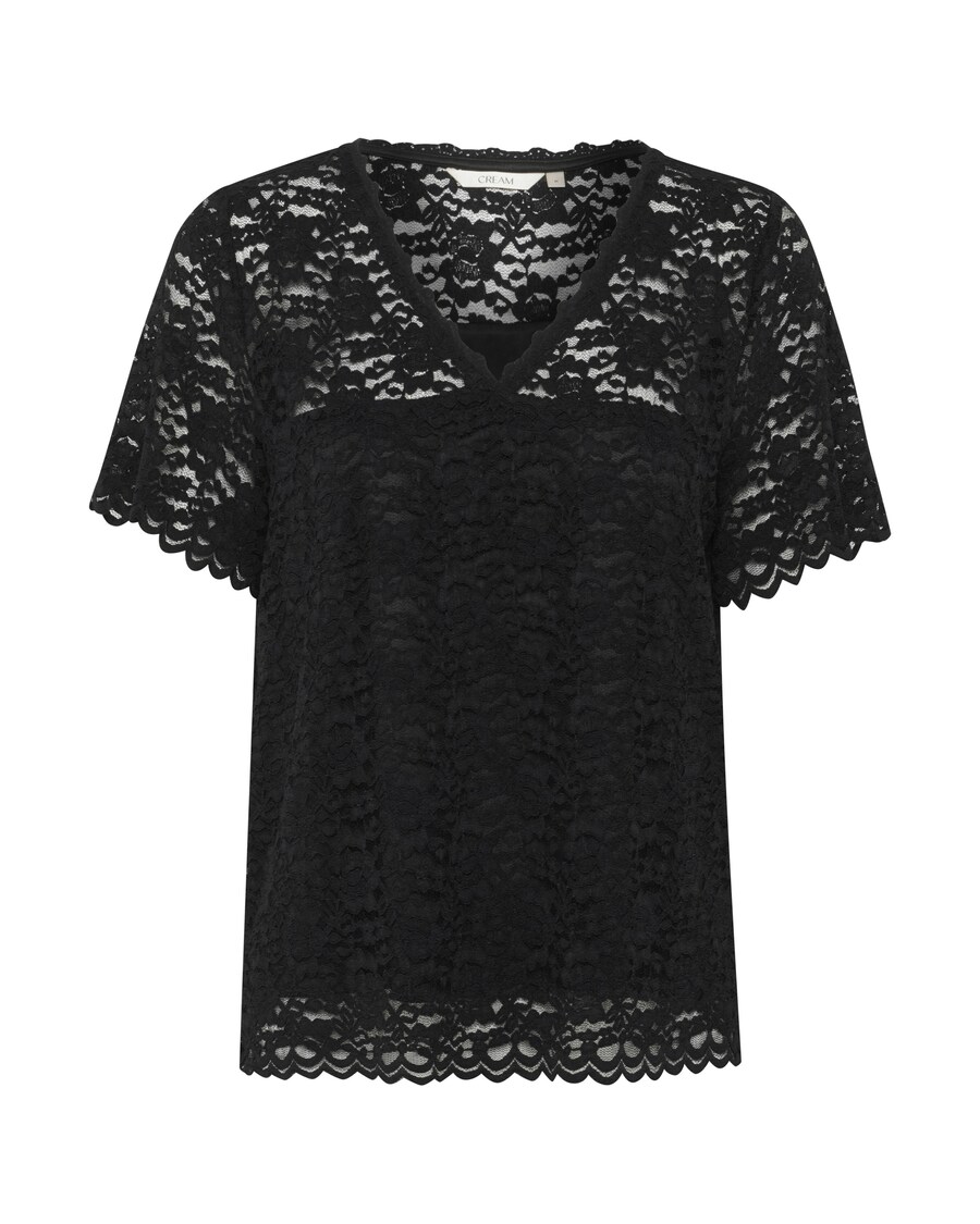 

Кружевная блузка Cream Blouse Fika, черный