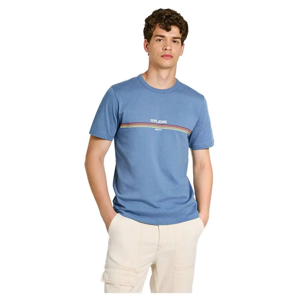 

Футболка с коротким рукавом Pepe Jeans Adur, синий