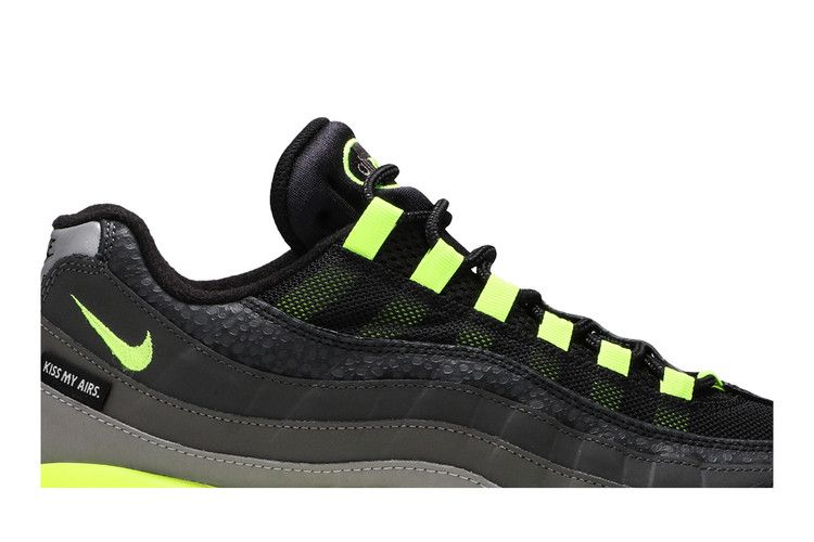 Кроссовки Nike Air Max 95 'Kiss My Airs - Black Volt', черный — фото 3