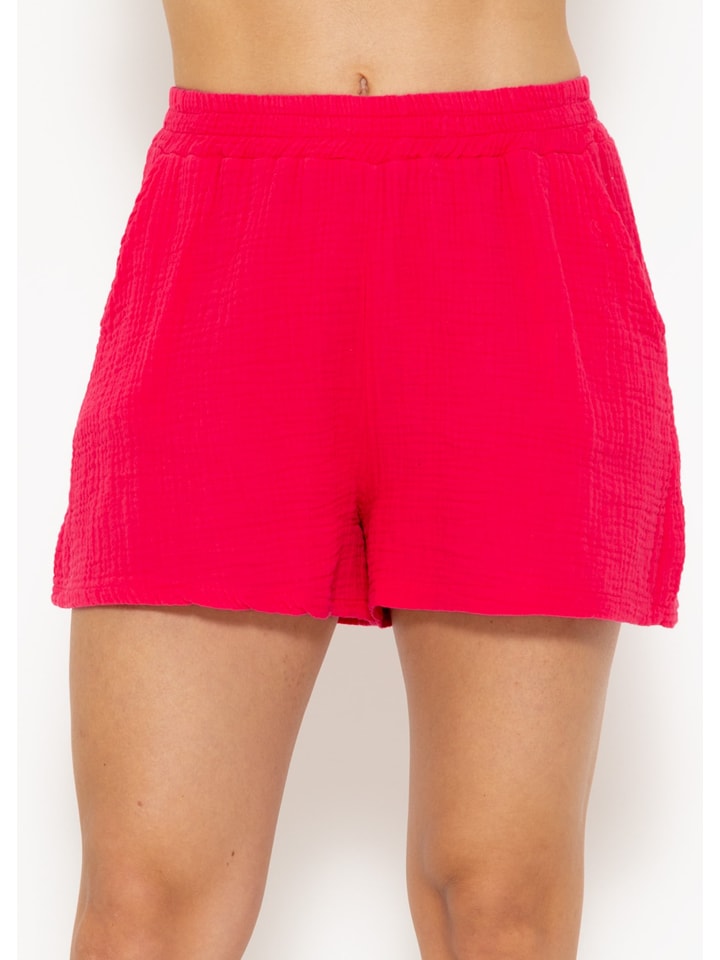 

Тканевые шорты SASSYCLASSY, красный