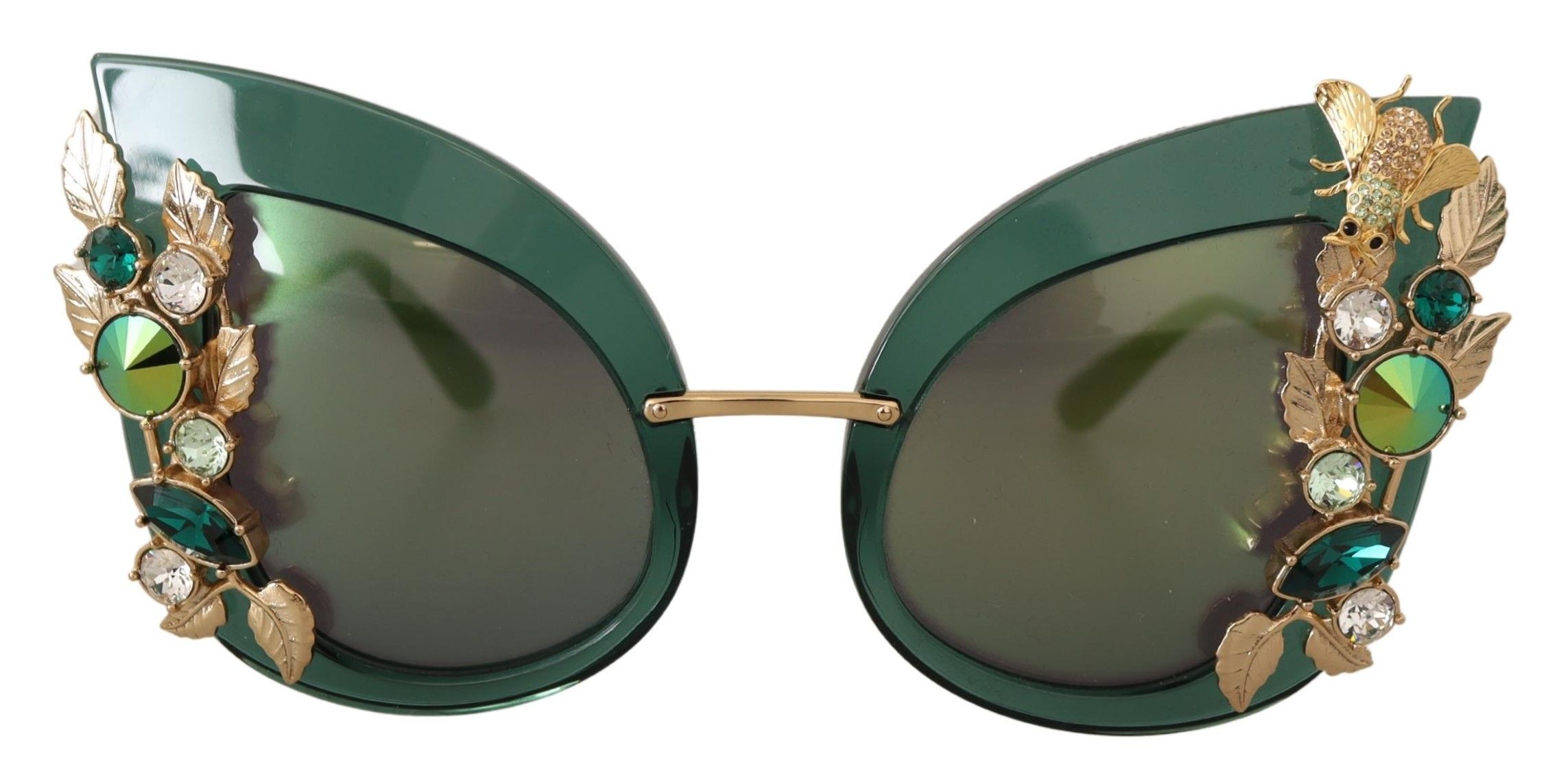 

Солнцезащитные очки Emerald Envy Leaf Crystal Dolce & Gabbana, зеленый