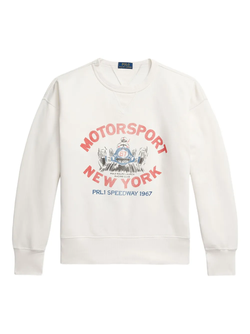 

Толстовка с графичным принтом POLO RALPH LAUREN, белый