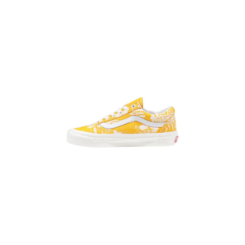 Кроссовки из желтой ткани Vans — фото 3