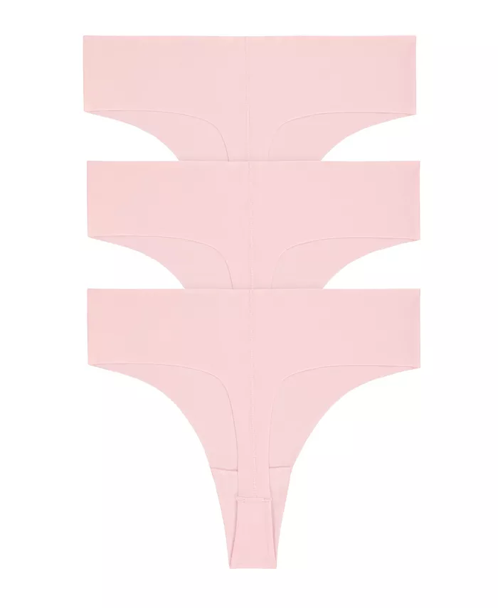 

Женские трусики-стринги Litewear Cut Anywear, 3 шт DKNY, коричневый/бежевый