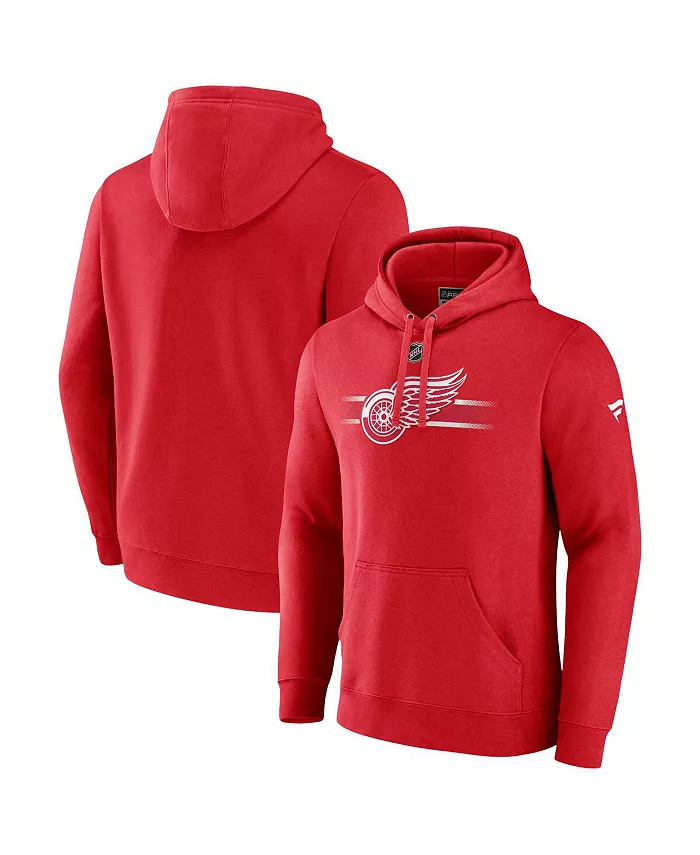 

Мужская красная толстовка Detroit Red Wings Authentic Pro Secondary Pullover Hoodie Fanatics
