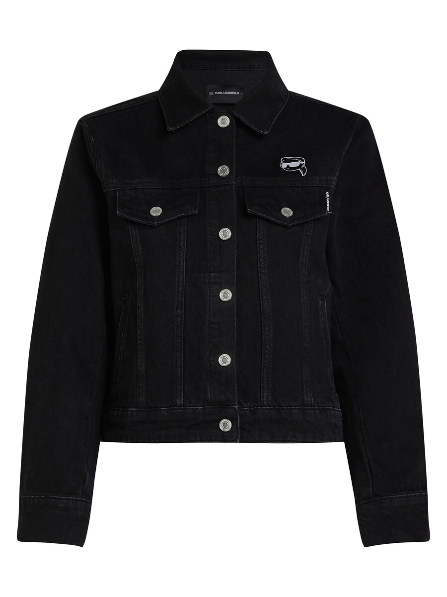 

Джинсовая куртка Karl Lagerfeld Between-Season Jacket, черный