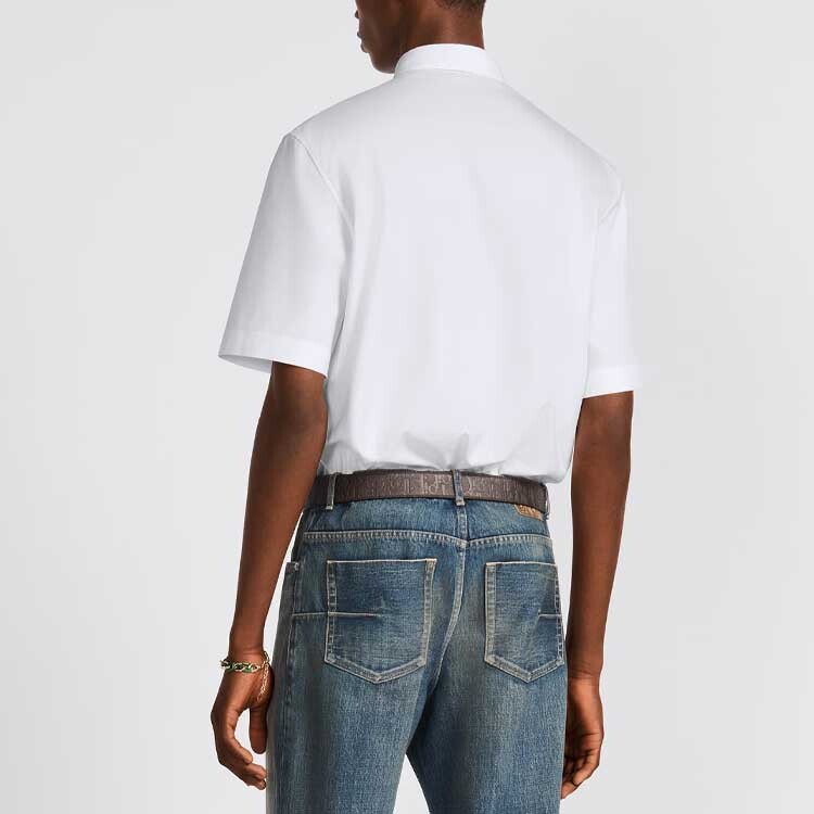 Рубашка Denim Tears X для мужчин, белая Dior, белый — фото 4