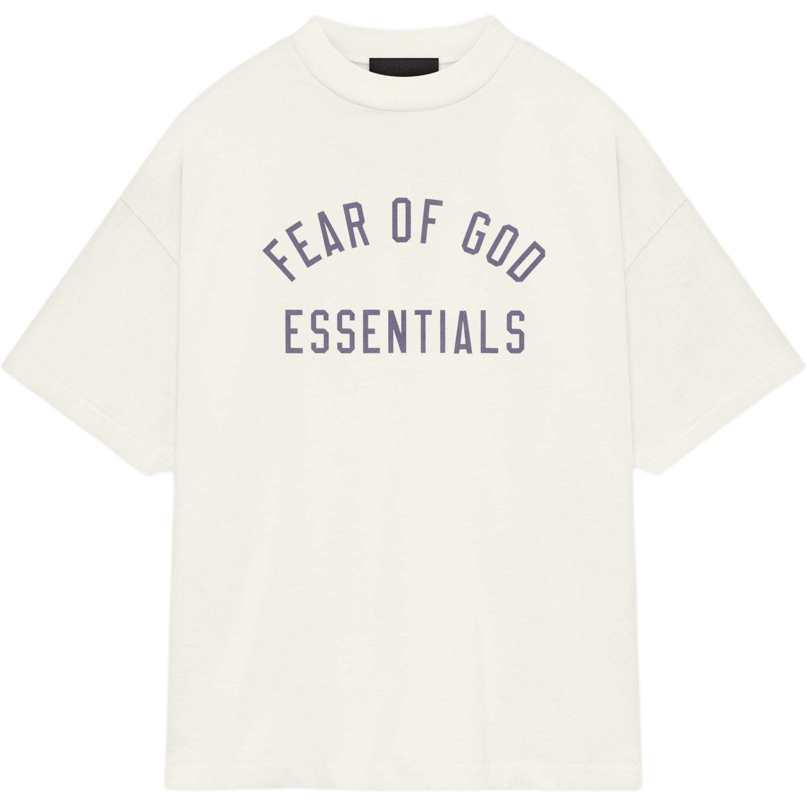 Футболка с принтом логотипа Fear Of God Essentials, белый — фото 3