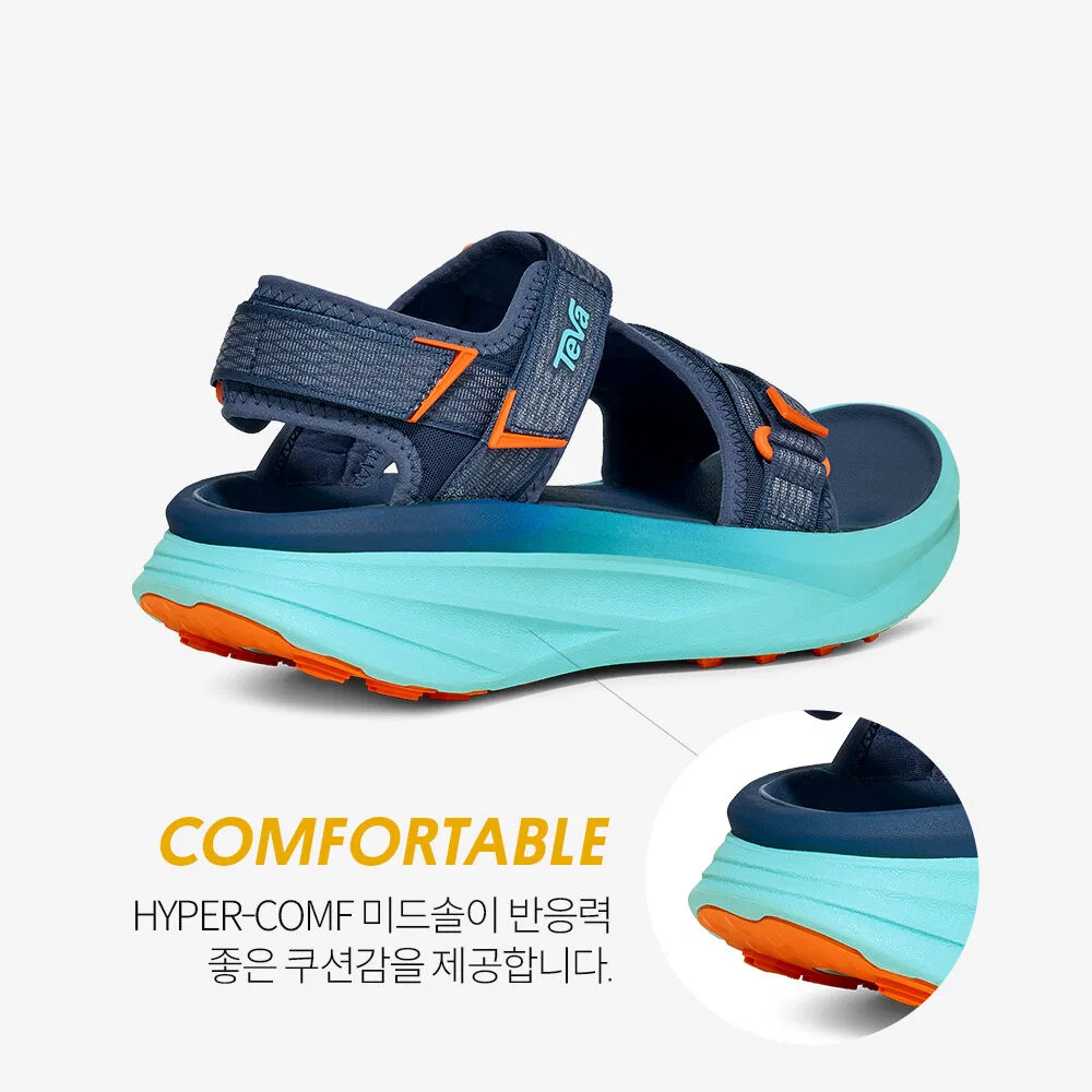 Мужские беговые сандалии Aventrail R2T Navy Blue Radiance от Teva — фото 4