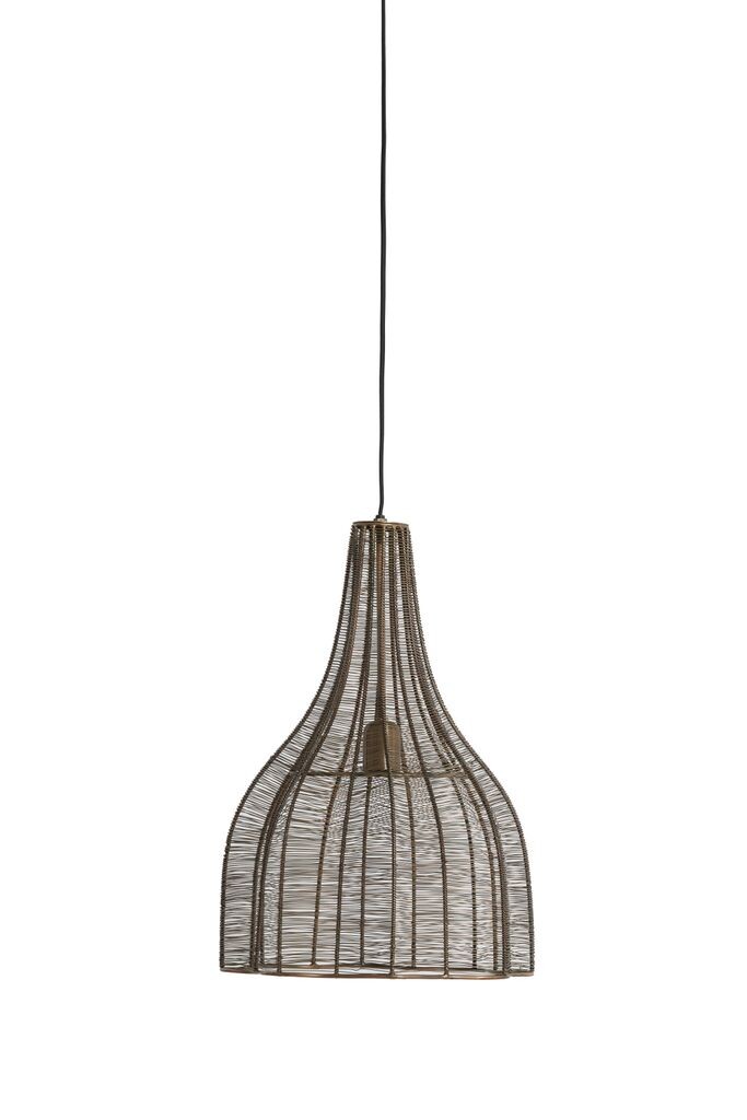 

Light & Living - подвесной светильник МАРИАМА - Ø35x50см - бронза Present Time
