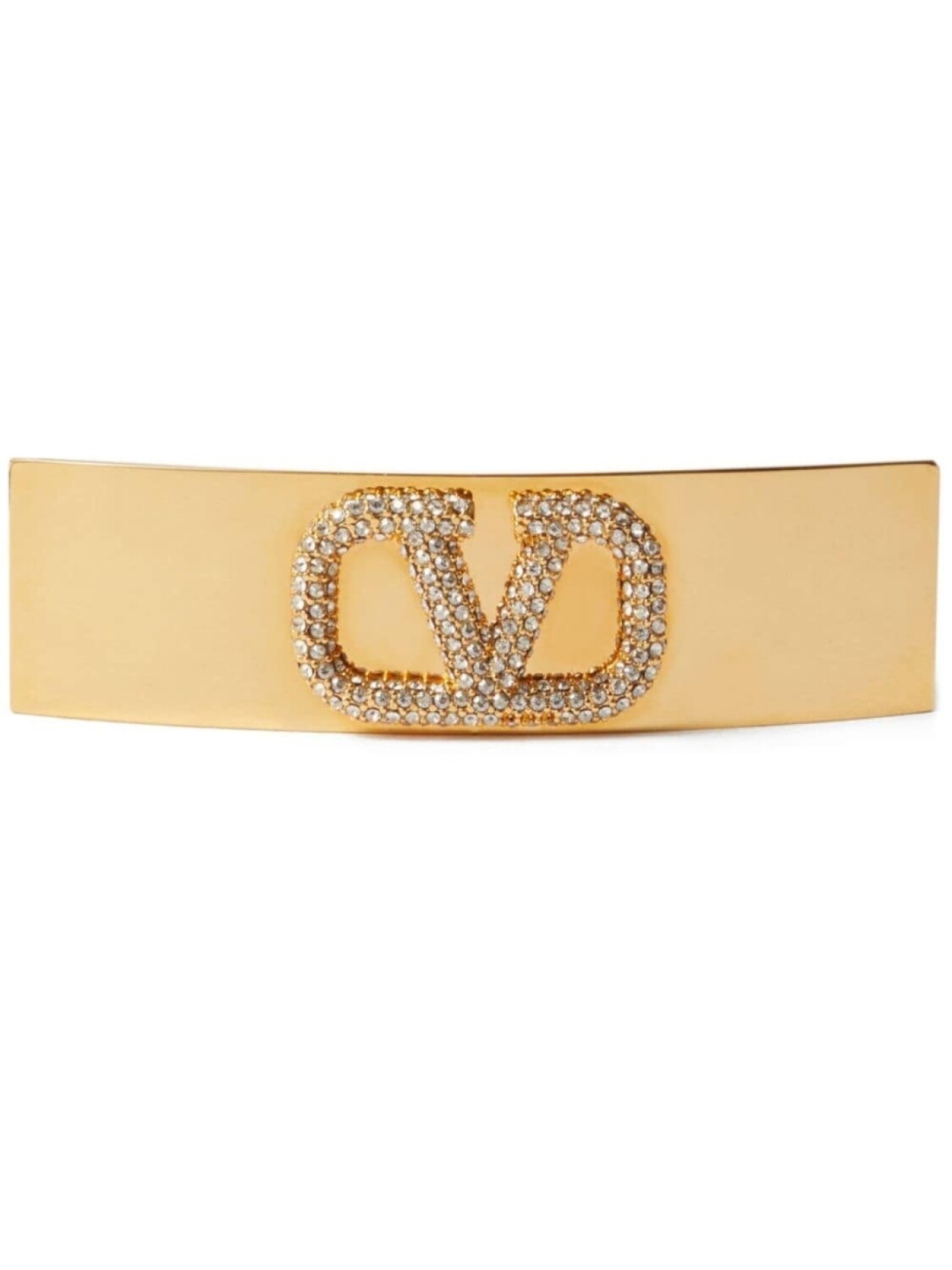 

Valentino Garavani заколка для волос с логотипом VLogo Signature, золотистый