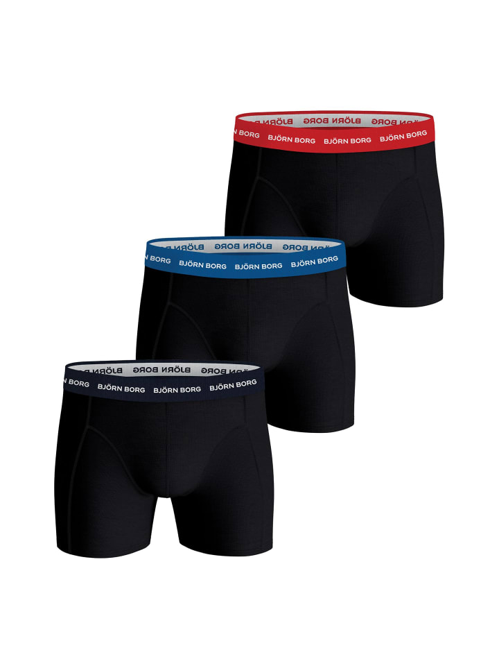 

Боксерские трусы Björn Borg, цвет schwarz/blau/rot