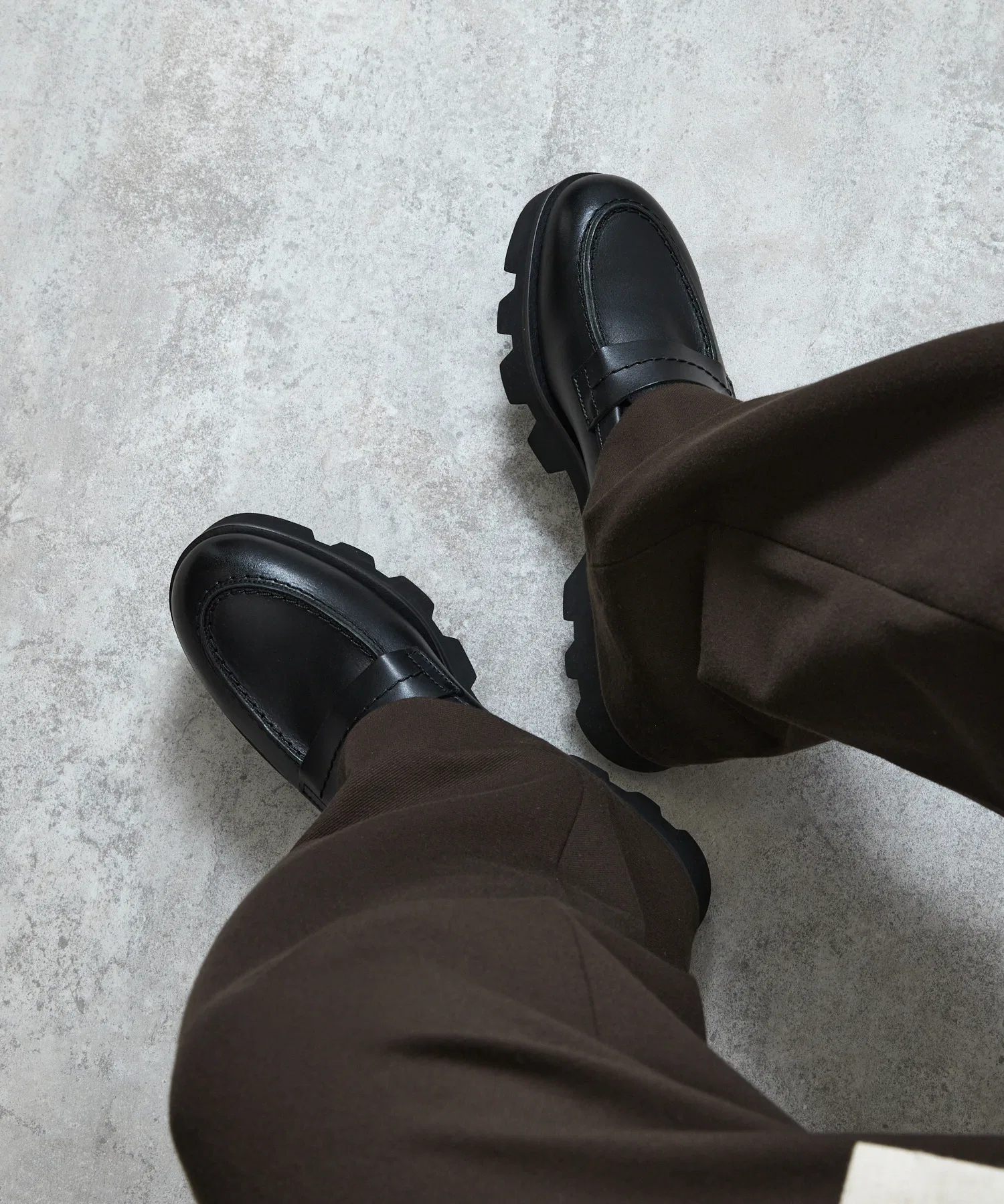 Мужские лоферы Padrone Chunky sole PU8759-2304 — фото 3
