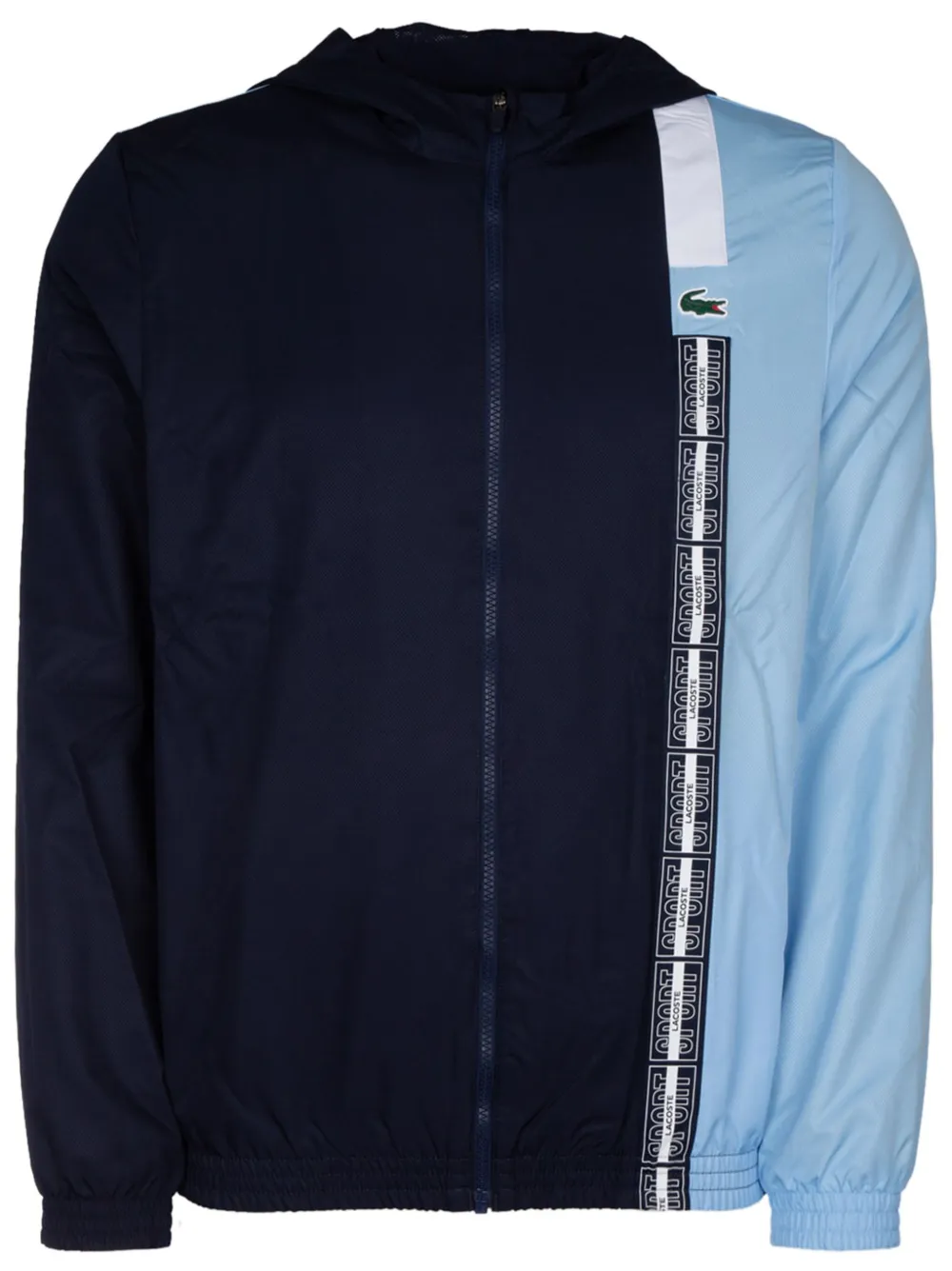

Худи на молнии Lacoste, синий