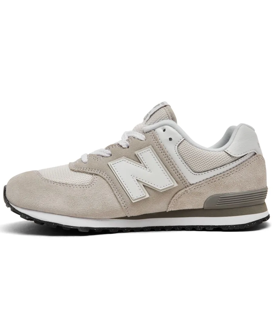 Детские повседневные кроссовки Big Kids 574 от Finish Line New Balance, Nimbus Cloud — фото 3