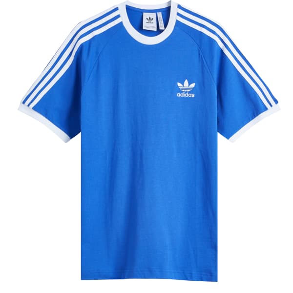 

Футболка с тремя полосками Adidas, синий