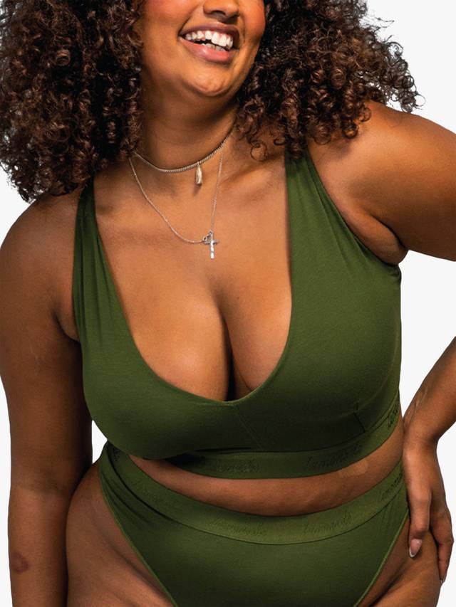 

Повседневный бюстгальтер Modal полной чаши Lemonade Dolls, Khaki