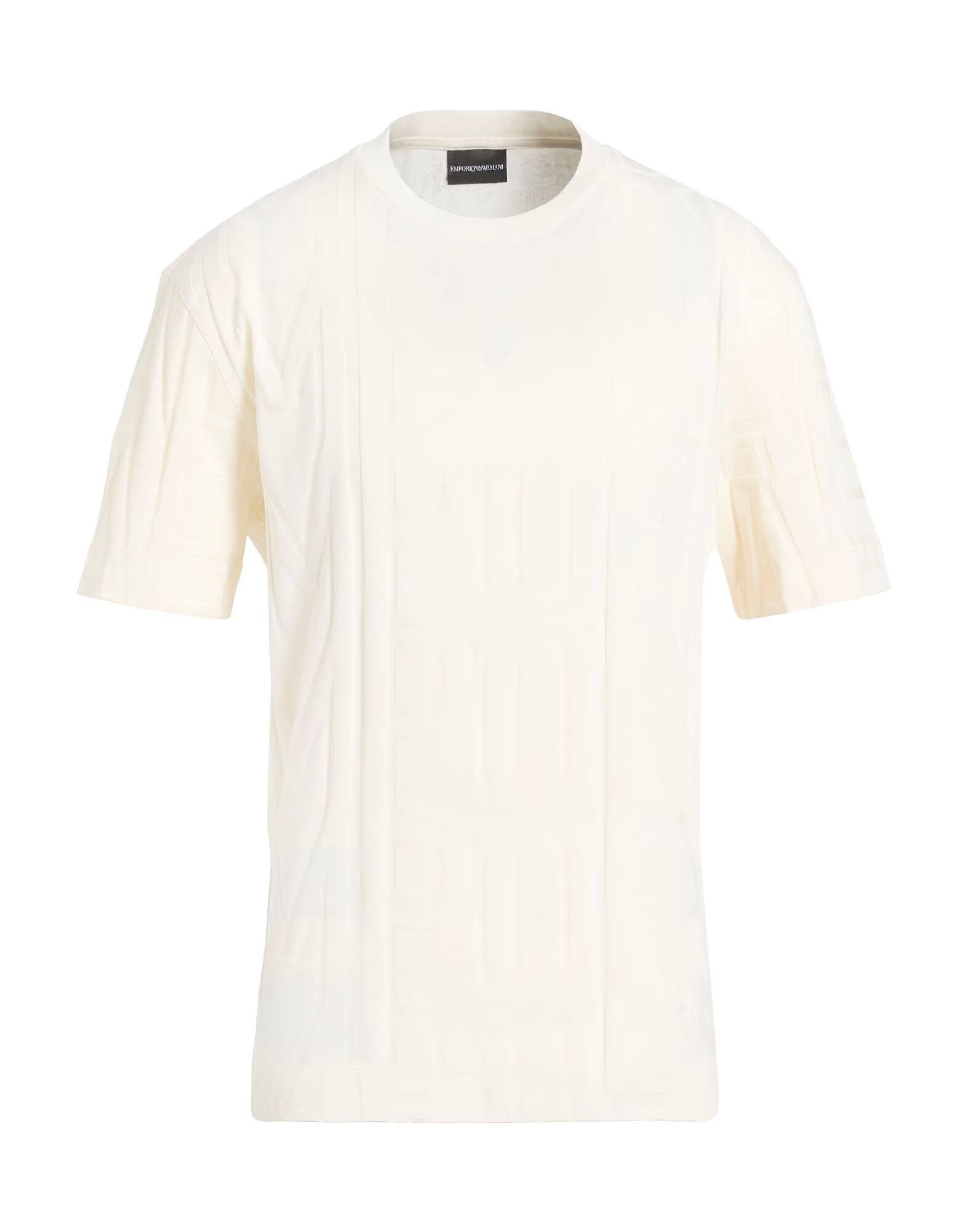 

Футболка Emporio Armani, слоновая кость, Бежевый, Футболка Emporio Armani, слоновая кость