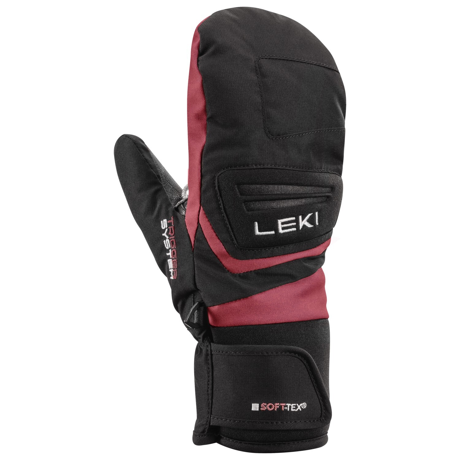 

Перчатки Leki Griffin 3D Junior Mitt, цвет Black/Rosé