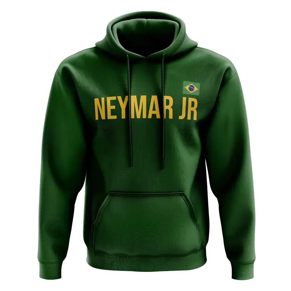 Худи футбольное Junior Neymar Jr Brazil, зеленый
