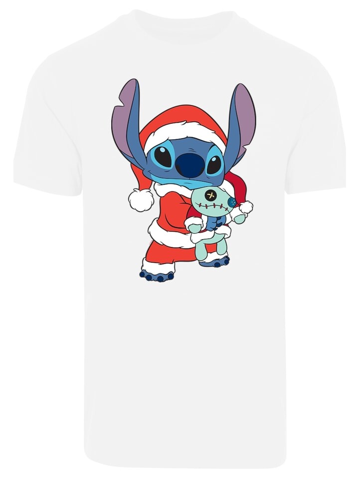 

Футболка F4NT4STIC Disney Lilo & Stitch Christmas, белый