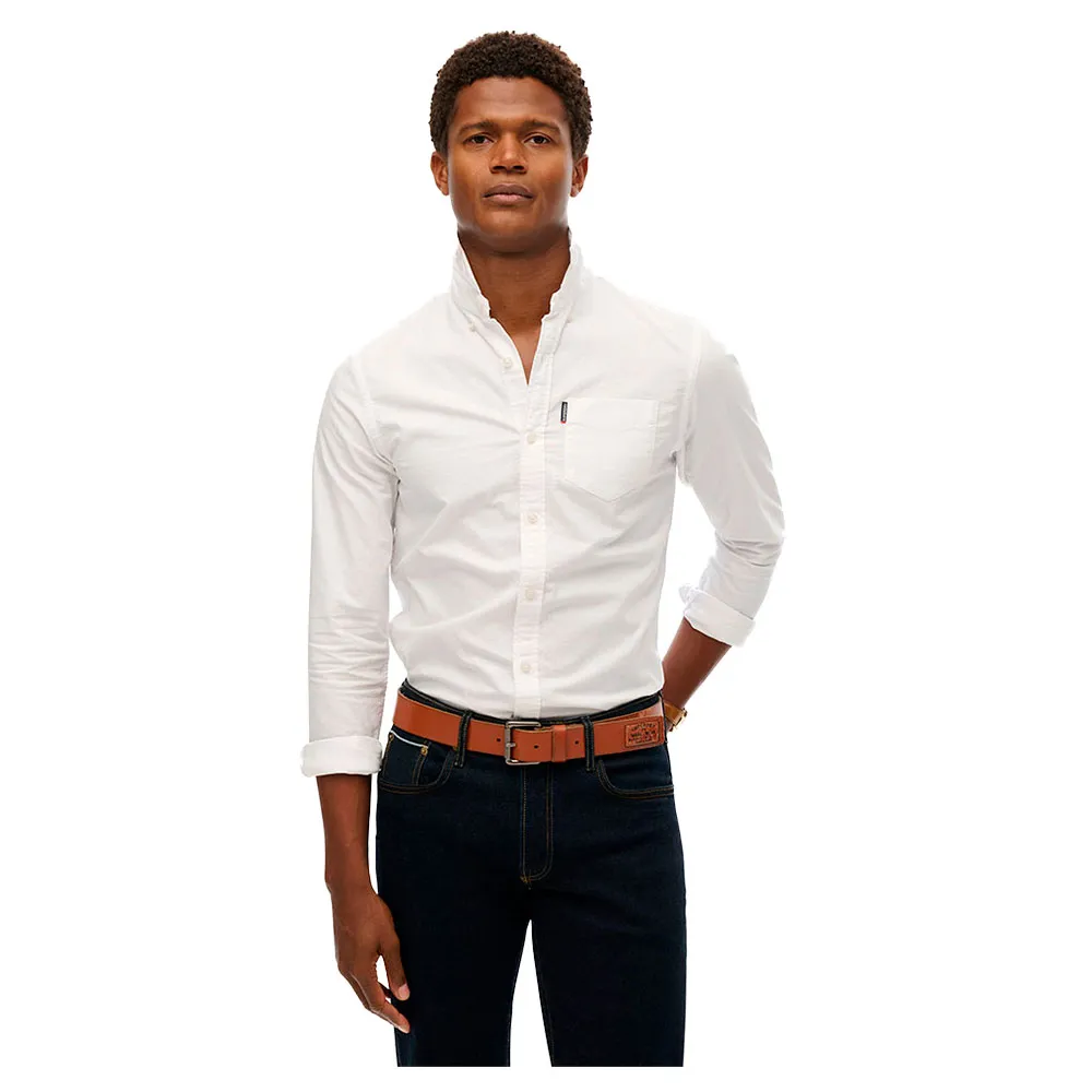 

Рубашка Superdry Essentials Oxford, белый