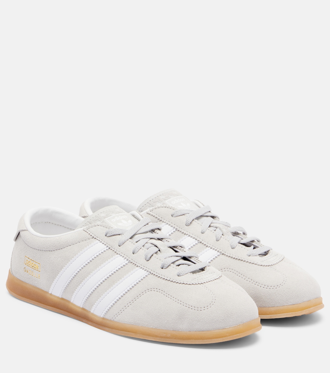 Gazelle Lo Pro кроссовки из замши Adidas, Grey Two/Ftwr White/Gum 3